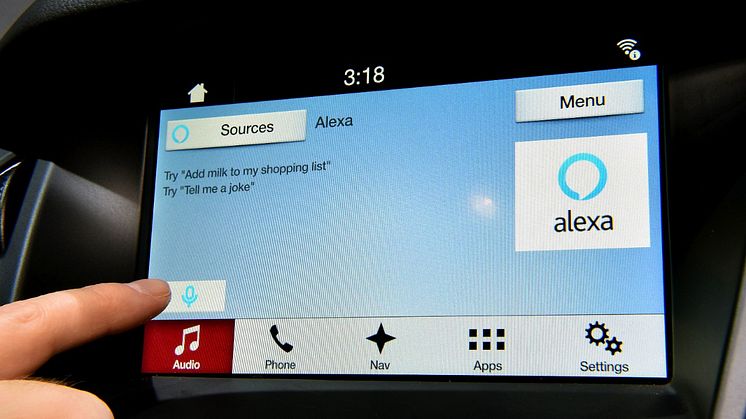 Alexa az autóban: a Ford és az Amazon közös szolgáltatásával az autósok vezetés közben is vásárolhatnak vagy irányíthatják okosotthonukat