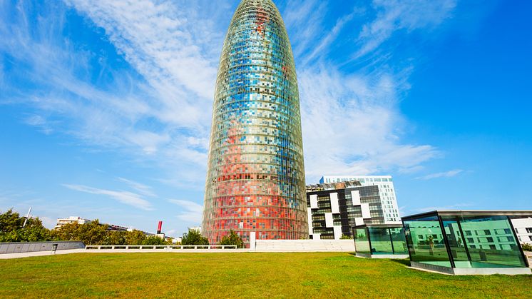 Torre Glòries i Barcelona