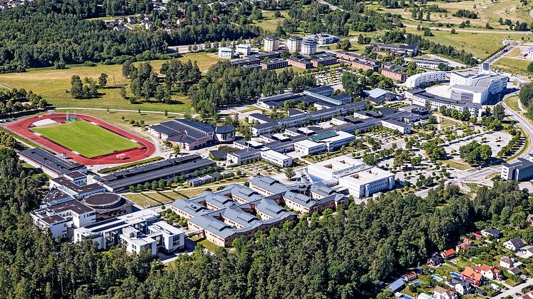 Flygbild Campus Örebro