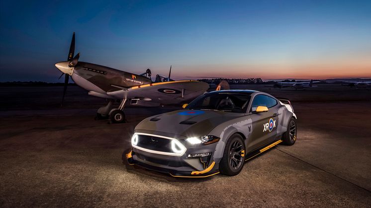 A jótékony célra épített Ford Mustang Eagle Squadron