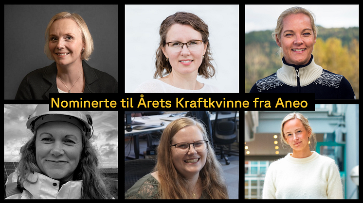 Øverst fra venstre: Gøril Forbord, Karen Byskov Lindberg, Kristin Sæterøy, Solveig Ulseth, Ella-Lovise Hammervold Rørvik og Ellen Krohn Aasgård. 