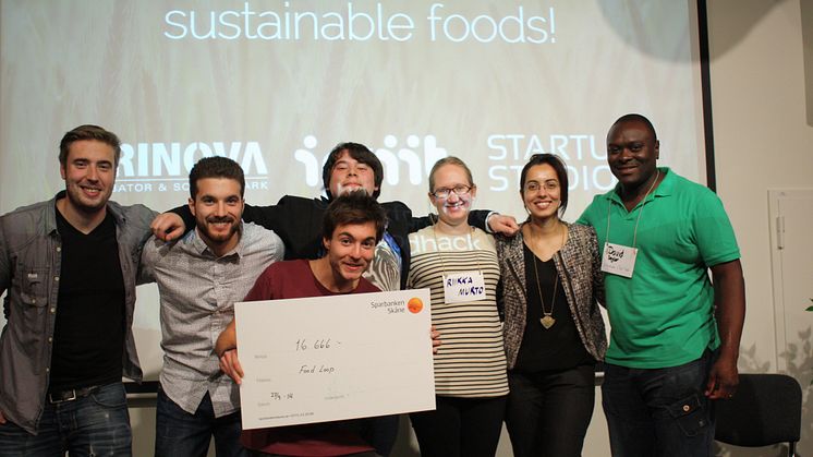 Hack för maten, vinnare störst potential att påverka samhällsutvecklingen 2014