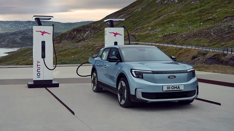 2023 Ford Ny elektrisk Explorer bilder fra Norge (10)