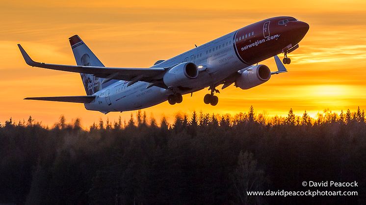 Norwegianilla hyvä liikenteen kasvu ja korkea käyttöaste 