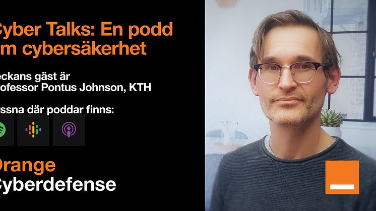 Professor Pontus Johnson, KTH, gästar veckans avsnitt av Cyber Talks