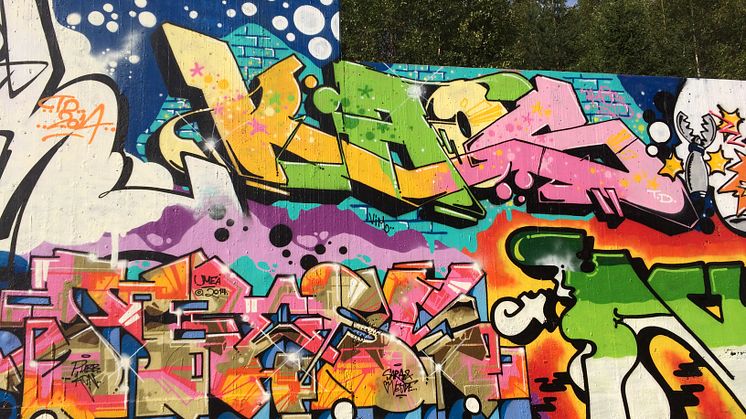 Samtalskväll om Umeå kommuns lagliga graffitivägg