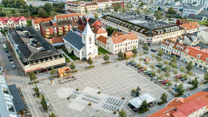 Nu är det målsökande arbetet med Kungsbacka torg igång