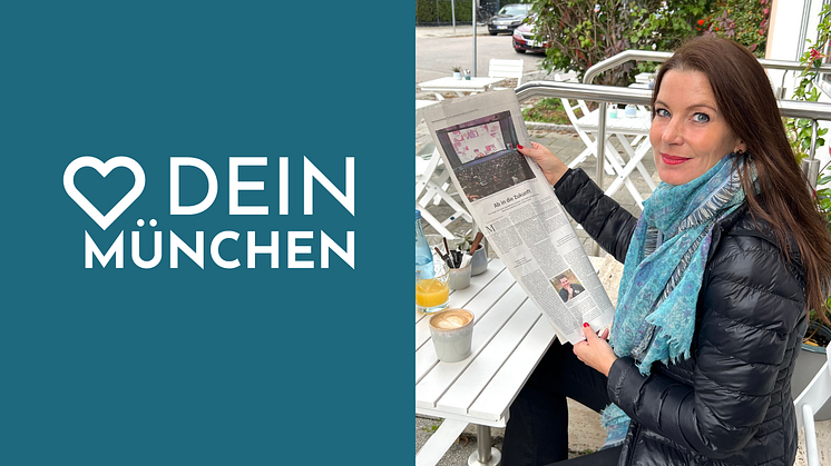 Gründerin und Geschäftsführerin Mara Bertling liest den Beitrag über DEIN MÜNCHEN in der Wochenendausgabe der SZ. 