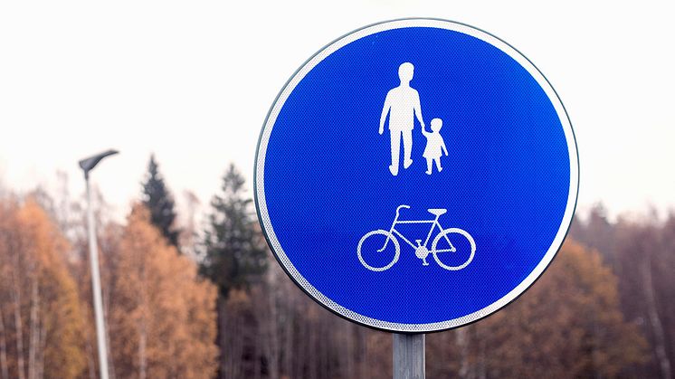 Svevia anlägger en ny gång- och cykeltunel under riksväg 70, i Säter. Foto: Jens Lindström