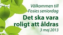 Kärlek och humor på Fosies seniordag