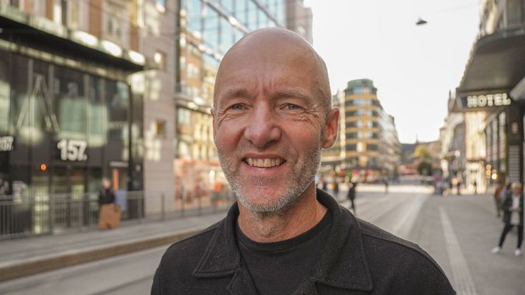 – Jeg brenner for at vi skal ta hele byen i bruk slik at Oslo kan bli verdens mest kreative kulturby, sier Stein Slyngstad entusiastisk.