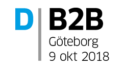 D-B2B 9 oktober i Göteborg
