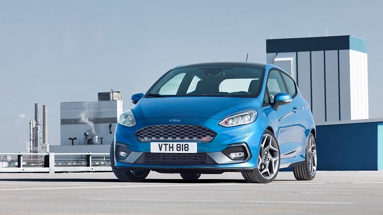 Az új generációs Fiesta ST modell Genfben debütál, ahol a Ford a teljes Ford Performance termékcsaládját bemutatja