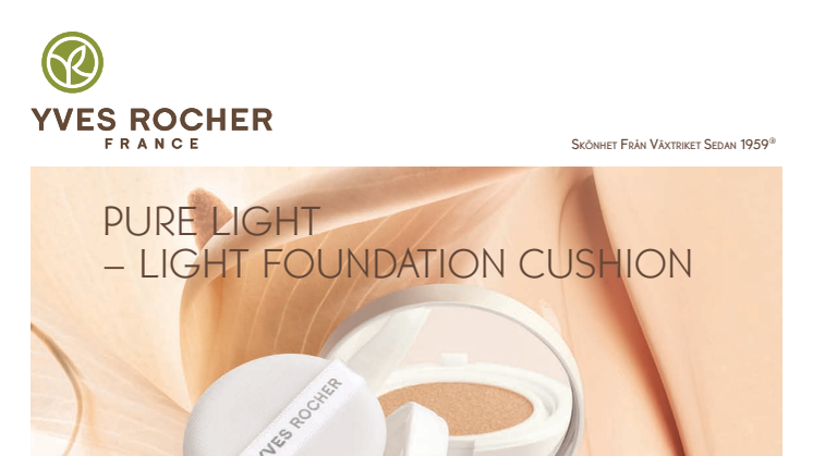 Pure Light Cushion produktinformation