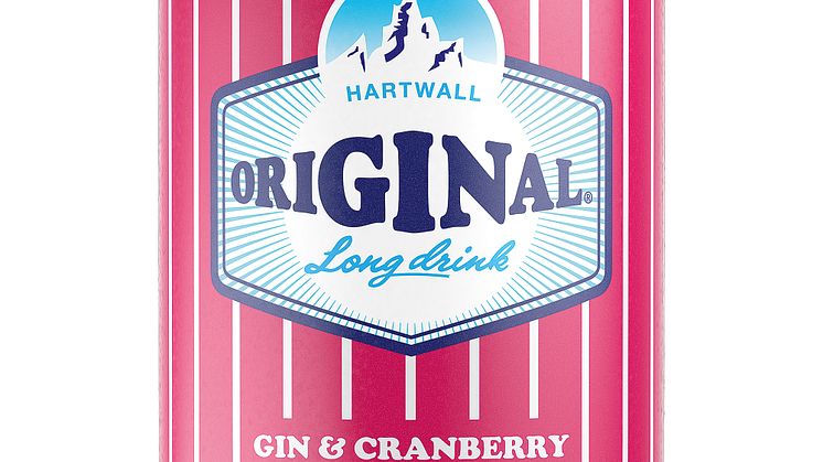 Original Long Drink lanserar färdigblandad gindrink med svenskarnas favoritsmak Cranberry