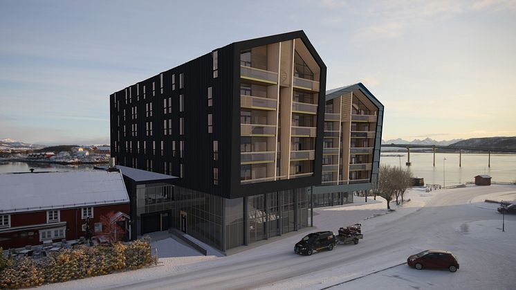 Byggstart av Quality Hotel Richard With er satt til mai 2020. 