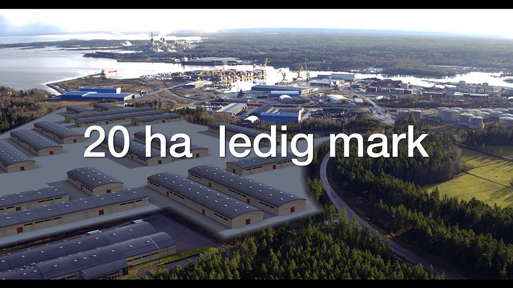 Teaser Gävle Hamn ny logistikpark
