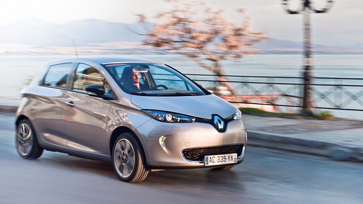 Fem stjerner til Renaults ZOE - Danmarks nye elbil