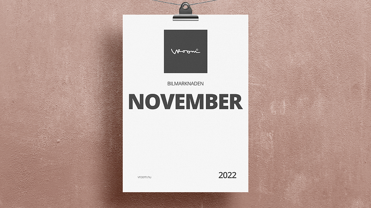 Bilmarknaden november 2022