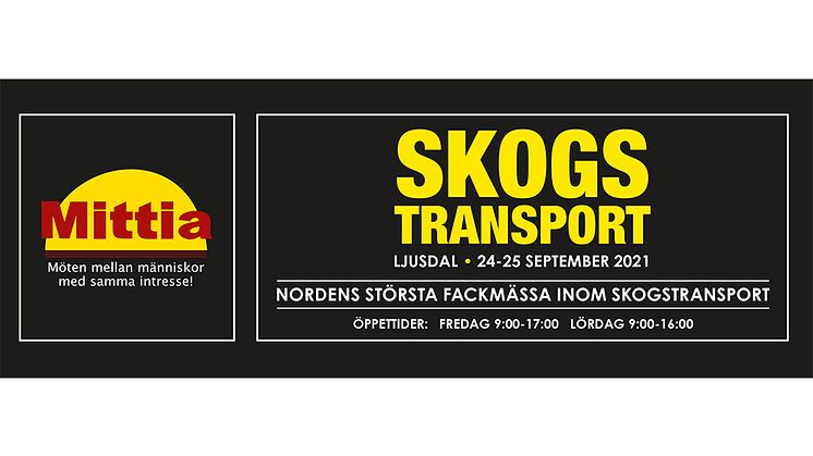 Hydroscand finns på plats i Ljusdal för Mittia: Skogstransport 2021