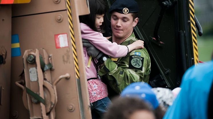 Meet our soldiers and officers in Stockholm