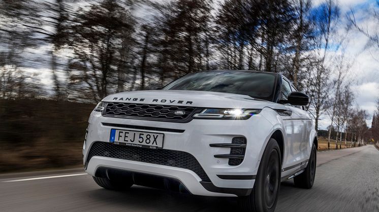 Range Rover Evoque – populäreste kompakta SUV i Europa