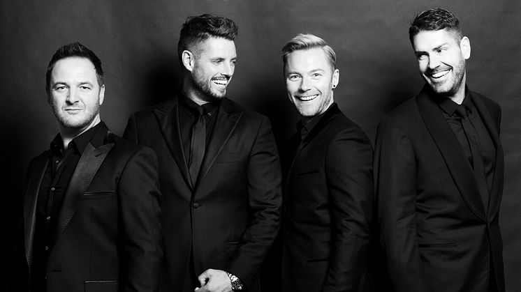 BOYZONE FIRAR 20 ÅR SOM BAND MED NYTT ALBUM