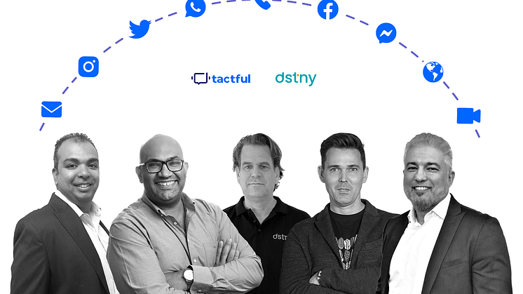 Dstny förvärvar Tactful AI för att accelerera sitt erbjudande med kundupplevelsen i fokus