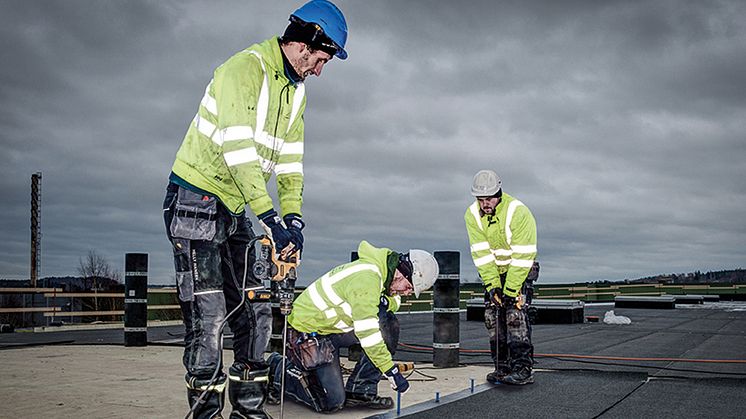 Areco Monomax® SBS5500 tätskiktsmatta debuterar på takmarknaden