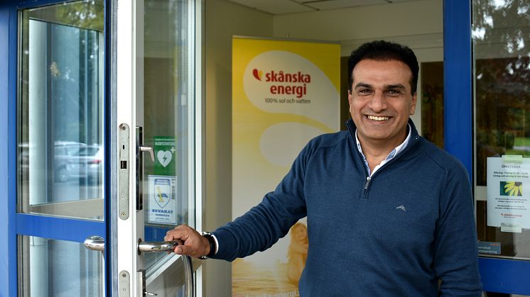 Tamim tar Korta vägen till energijobbet hos Skånska Energi