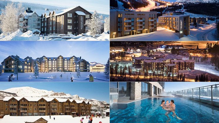 SkiStar invests heavily in hotels: Takes over the operation of six hotels and lodges in Scandinavian mountain resorts