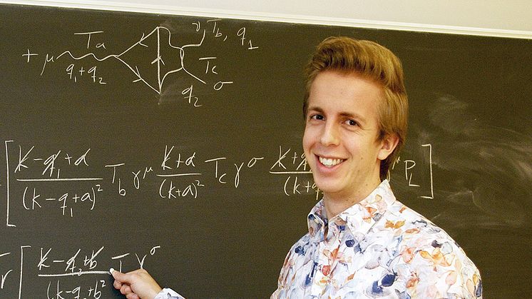 ​Anders Wall-stipendium till ung matematiker, partikelfysiker och pianist