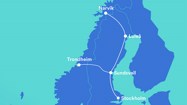 Euroopan unioni osallistuu GlobalConnectin uusimman kaapelihankkeen rahoitukseen Pohjois-Skandinaviassa