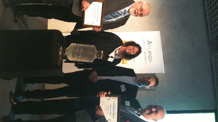 Arlandas miljötaxikoncept vann Ecologistic Award 