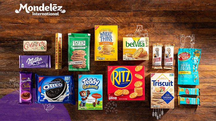 Rapport « Snacking Made Right » 2019 :  Mondelēz International accélère son engagement en matière  de développement durable