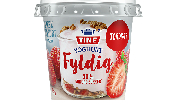 TINE Yoghurt Fyldig Jordbær