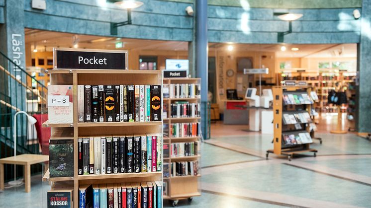 Biblioteken öppnar för tidsbokade besök