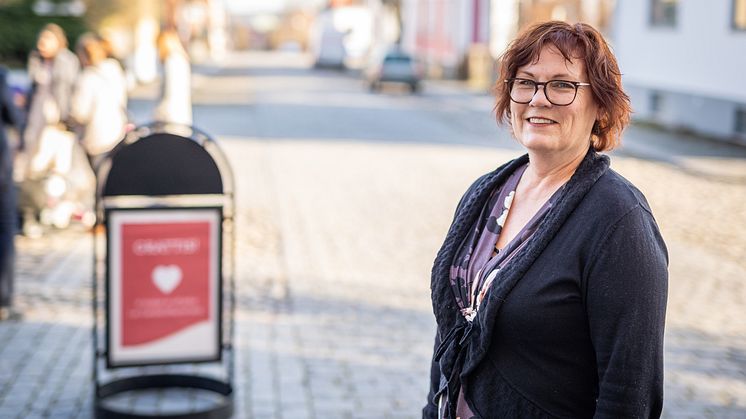 Verksamhetsutvecklare Kristina Höijer samordnar arbetet med medborgarsamtal och medborgarbudget och ser fram emot ett mer systematiskt sätt att arbeta med medborgarinflytande. Foto: Sölvesborgs kommun