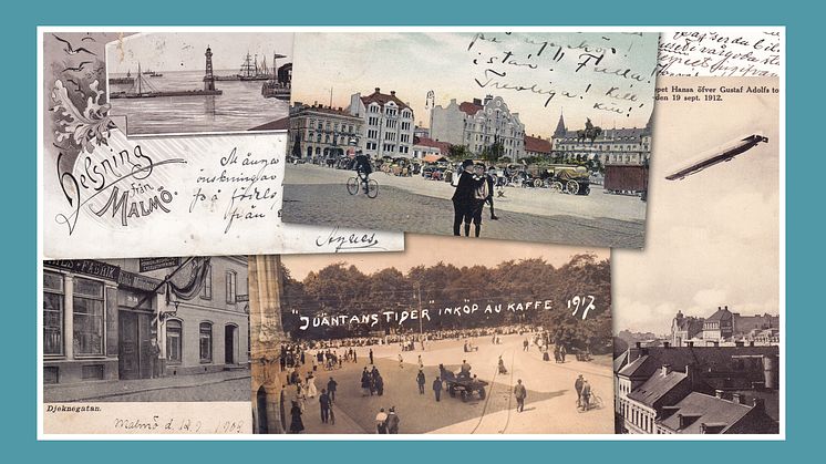 Annorlunda Malmöhistoria - vykortsvittnen berättar av Rickard Bengtsson