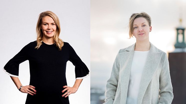 Maja Englund, Pensionsekonom & Johanna Landberg, Hållbarhetschef