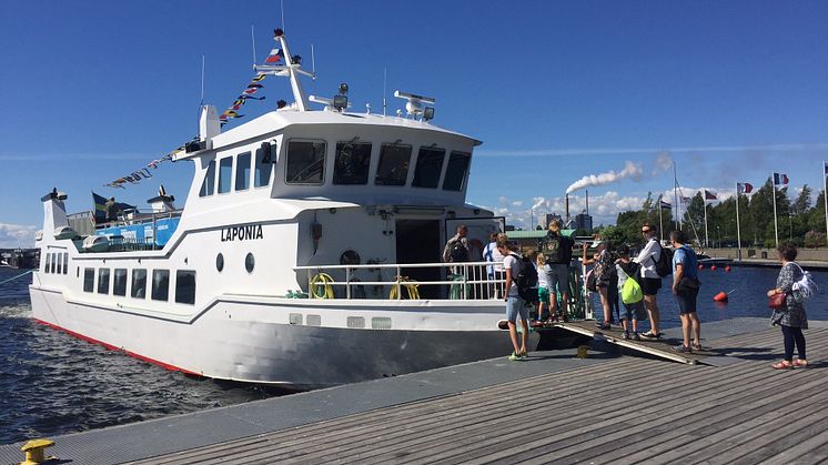 Kryssningsturer i Piteå Skärgård genom ett tillsammansarbete 