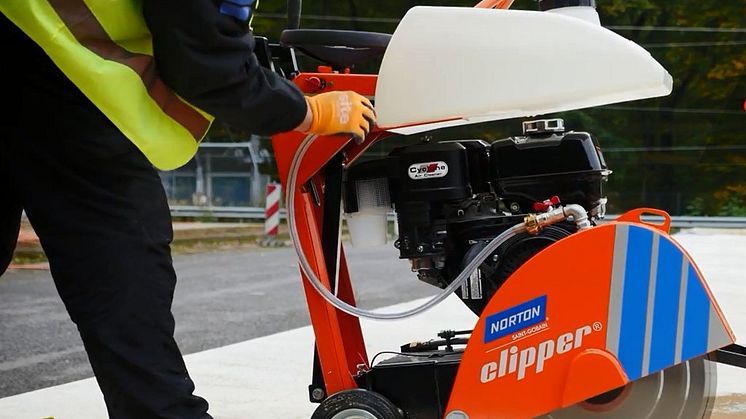 Så använder du Norton Clippers vibrationsdämpade golvsåg!