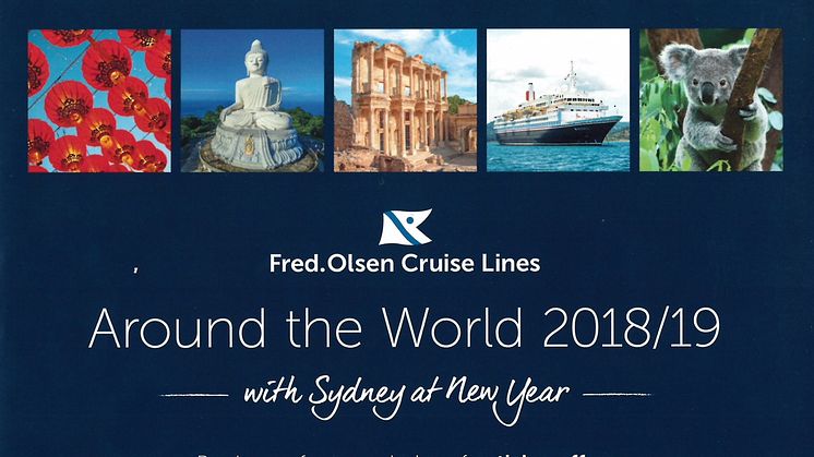 ‘Around the World 2018/19 with Sydney at New Year’ – a Fred. Olsen first!