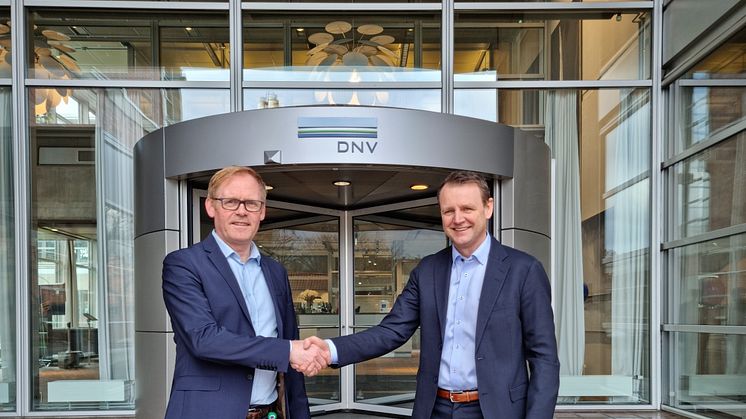 Signering avtale DNV og Trainor