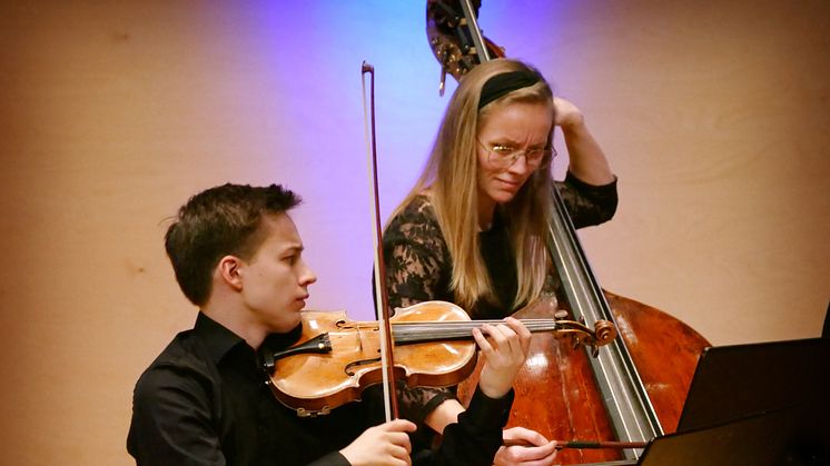 Johan Dalene och Emma Josefsson Björnevik - konsert Schuberts Forellkvintetten