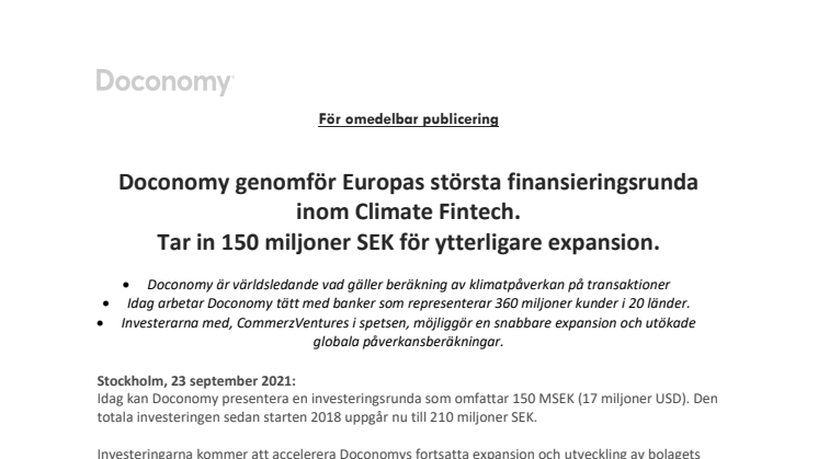 Pressrelease Doconomy genomför 17 miljoner USD-investering_final.pdf