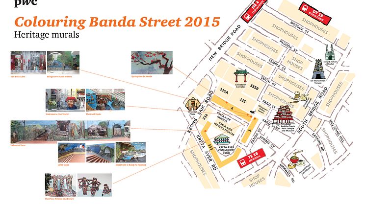Colouring Banda Street 2015