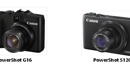 Eksepsjonell hastighet og ytelse – Canon lanserer nye PowerShot G16 og PowerShot S120