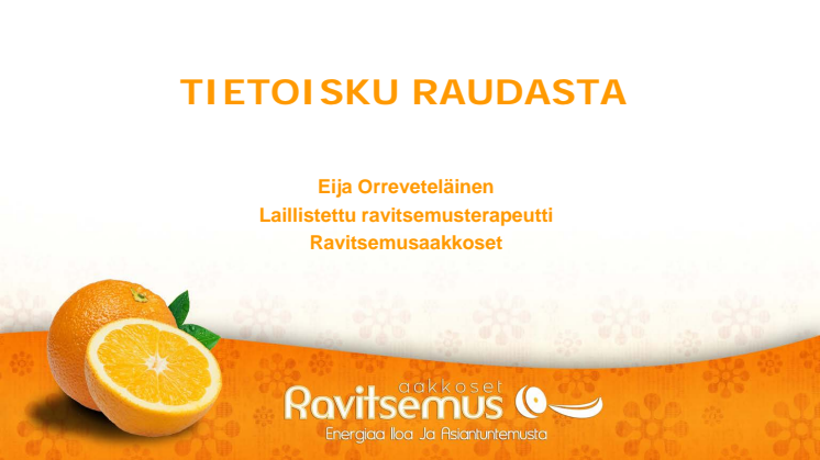 Tietoisku raudasta