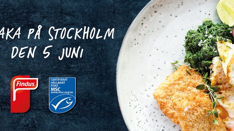 Findus bjuder på hållbar Fish & Crisp på Smaka på Stockholm